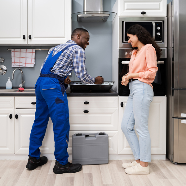 what kind of warranty do you offer on your cooktop repair services in Wake Virginia